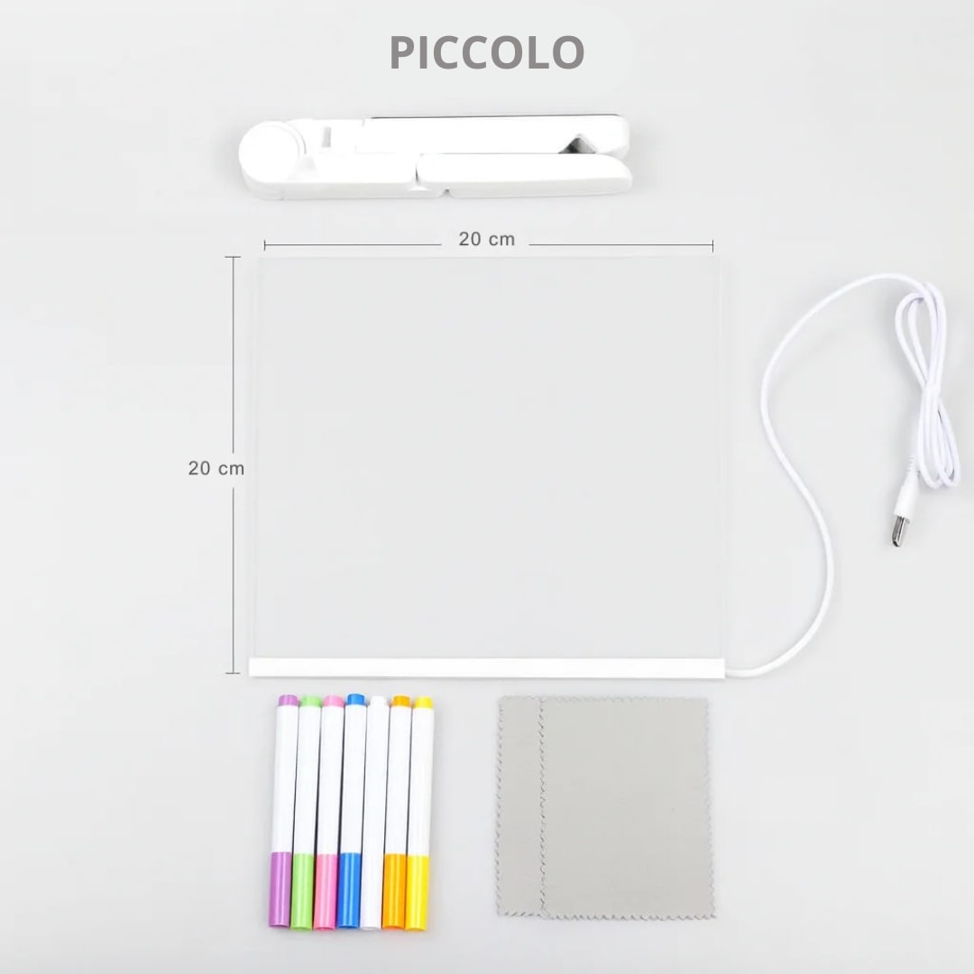 Tavoletta Luminosa Educativa – Stimola la Creatività Senza Schermi