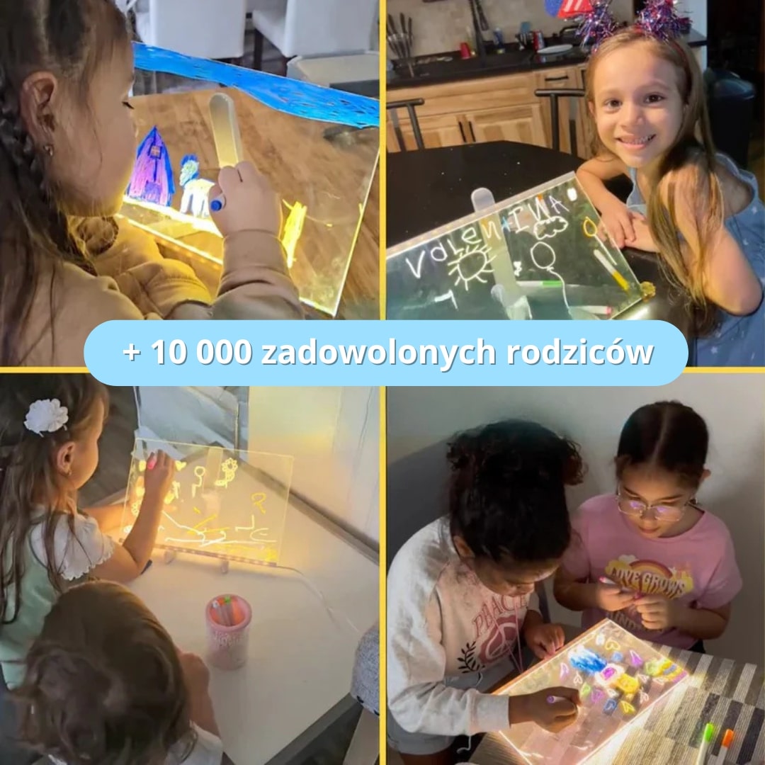 Bambikid – Podświetlana tablica do rysowania