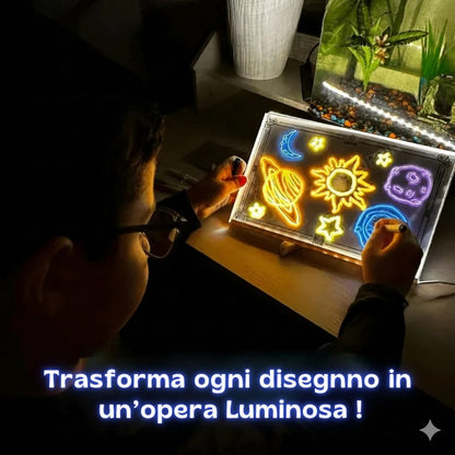 Tavoletta Luminosa Educativa – Stimola la Creatività Senza Schermi