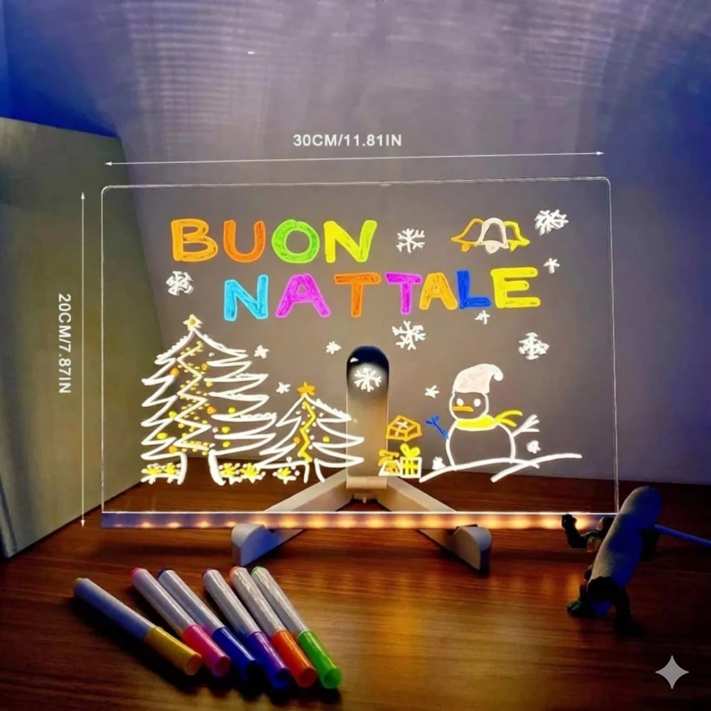 Tavoletta Luminosa Educativa – Stimola la Creatività Senza Schermi